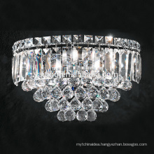 New design high quality luxury crystal wall lamp-32411